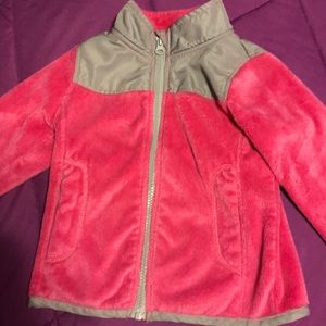 Toddler girl fleece jacket